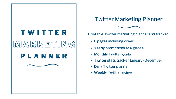 Twitter Marketing Planner index 1