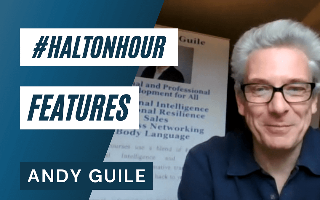 #HaltonHour Features Andy Guile
