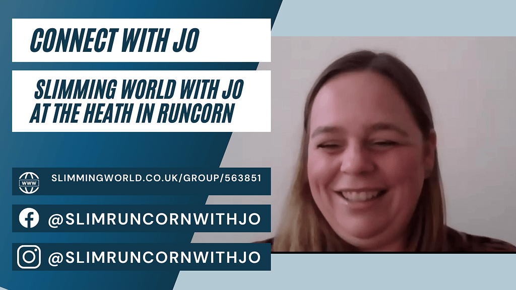 #HaltonHour Features: Slimming World Runcorn with Jo 1 Connect with Slimming World Runcorn Consultant Jo