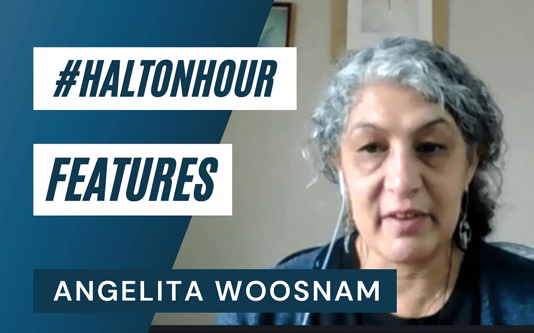 #HaltonHour Features Angelita Woosnam