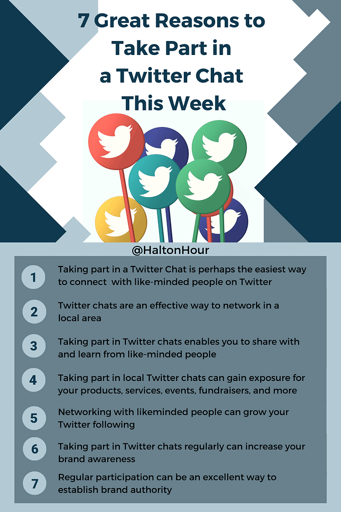 7 great reasons to take part in a Twitter Chat this week